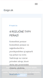 Mobile Screenshot of esign.sk